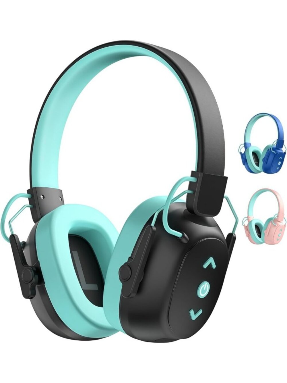 Kids Noise Cancelling Bluetooth Earmuffs, 29dB Hearing Protection, 80H Playtime